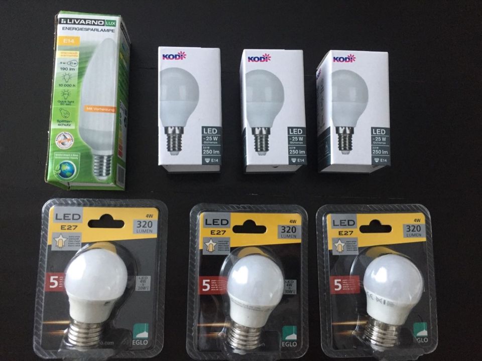 6 x LED Lampe + 1x Energiesparlampe in Nordrhein-Westfalen - Sundern  (Sauerland) | Lampen gebraucht kaufen | eBay Kleinanzeigen ist jetzt  Kleinanzeigen