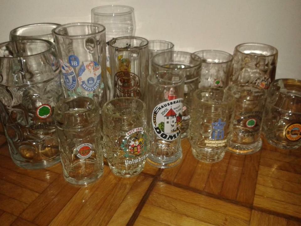 KRISTAL GLÄSER SAFT / WEIN / WHISKY / BIER /KARAFFEN GLÄSER usw in Schwegenheim