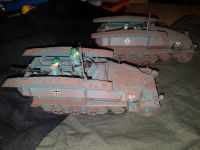 2x AFV Sd.Kfz.251/7 Ausf.C Pioniersturmbrücken, Sturmbrucke Bayern - Münnerstadt Vorschau