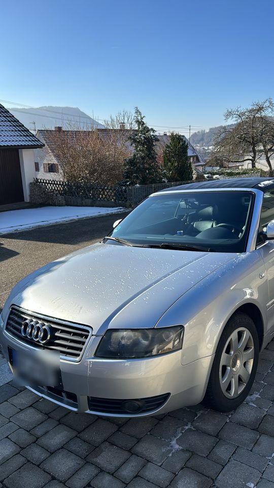 Audi A4 Cabriolet 2.4L Benzin Automatik TÜV 08.2025 in Lauterstein