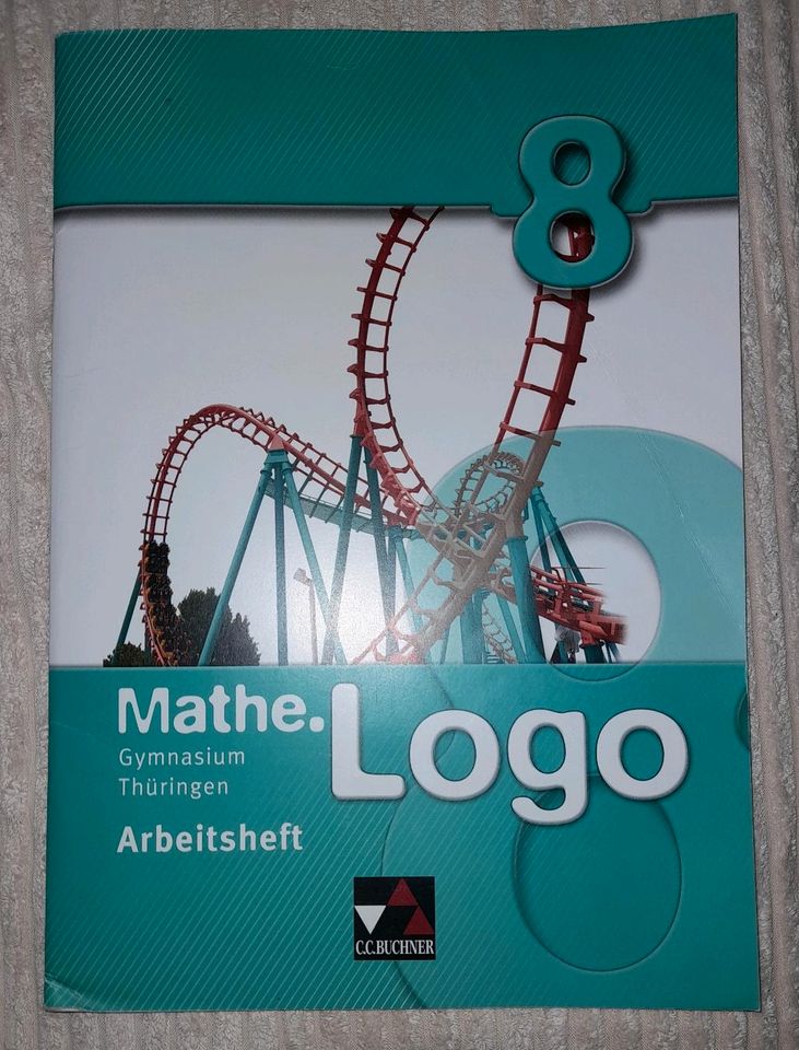 Mathe Logo/Arbeitsheft+Lösungsheft☆neu/Gym.Thüringen/Buchner Vlg. in Worbis