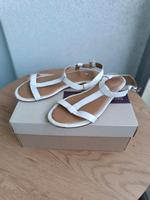 Sommer-Sandalen von Clarks, aus Leder, Farbe: weiß, Größe: 37,5 Bayern - Zirndorf Vorschau