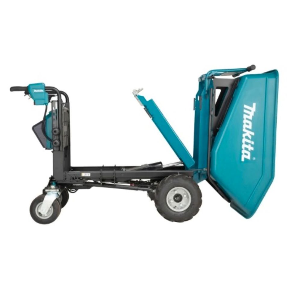 Makita Akku-Schubkarre DCU602Z 2x18V • 300 kg • 0-1,5/3,5 km/h in Menden