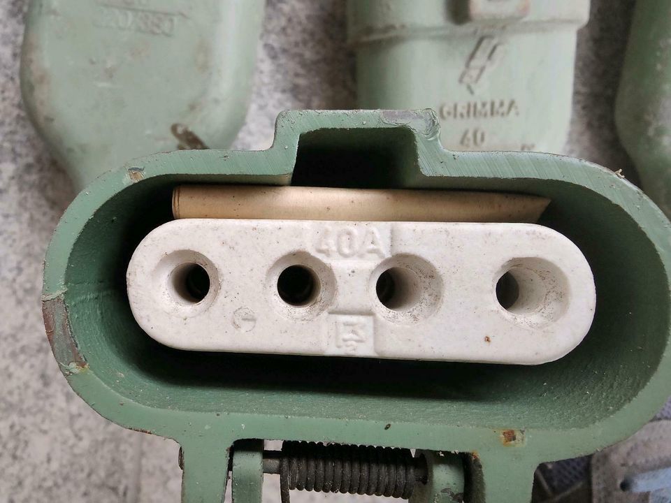 DDR Starkstrom / Kraftstrom Stecker Dosen... in Kamenz