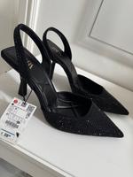 Zara Sling Back Slipper Sandalen Pumps Strass schwarz Gr 41 Neu Nordrhein-Westfalen - Hagen Vorschau