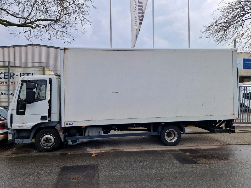 Iveco 7.5T EuroCargo 75E18 Koffer mit Ladebordwand aus 2. Hand. in Frankfurt am Main