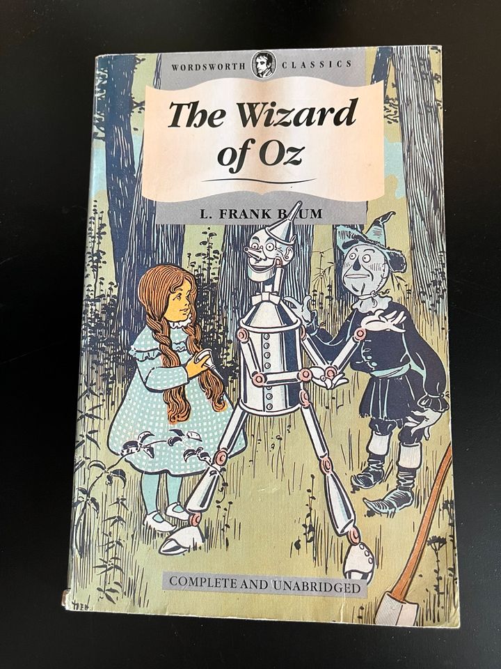 The Wizard Of Oz, Buch, Lektüre, englisch in Stadtbergen