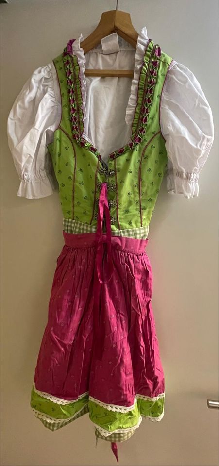 Dirndl pink/grün von Lekra Größe 38 in Konstanz