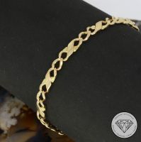 M*186621 Wert 1.250€ Dollar Ketten Armband 585 Gold 14 Karat XXYY Essen - Altenessen Vorschau