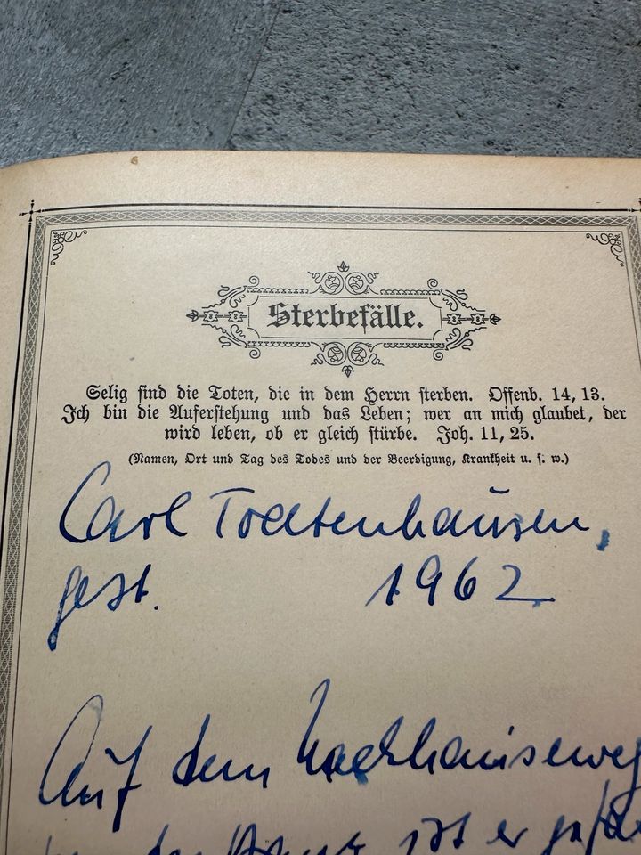 Die Bibel - Die Heilige Schrift von 1898 in Bad Wildungen