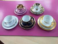 4 Sammeltassen DDR Vintage / 1Tasse kobaltblau Graf von Henneberg Sachsen - Neuhausen Vorschau
