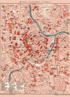 ÖSTERREICH - WIEN - INNERE STADT - DONAU - KARTE - STADTPLAN-1903 Berlin - Mitte Vorschau