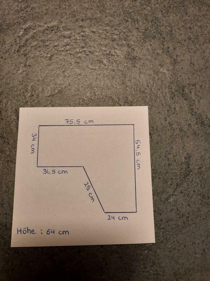 Eckschrank aus Buche massiv in Prüm