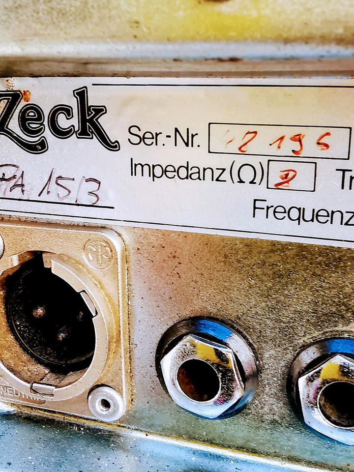 ZECK 15/3 ORIGINAL BOX in Steinach