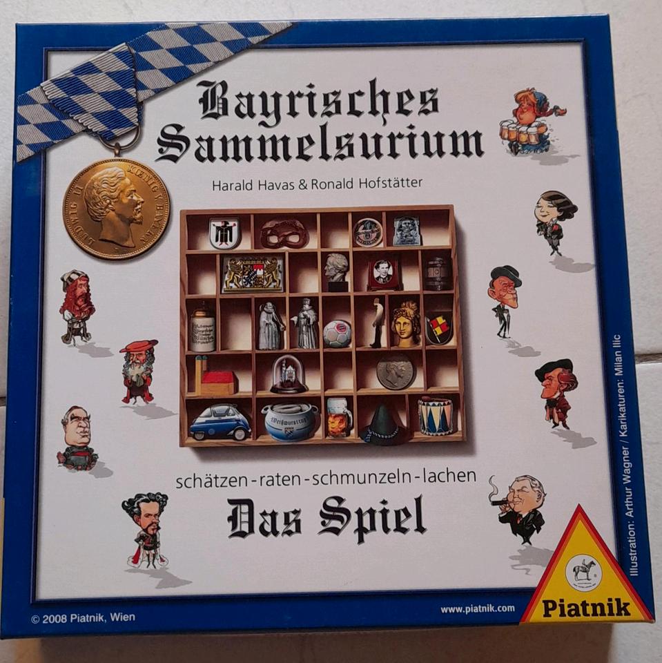Bayerisches Sammelsurium - Das Spiel ~ Piatnik Gesellschaftsspiel in Roding