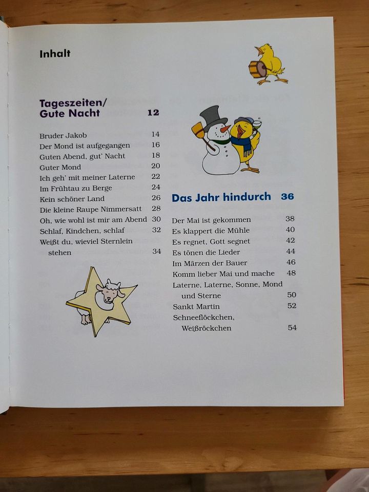 Kinderlieder Buch in Wesselburen