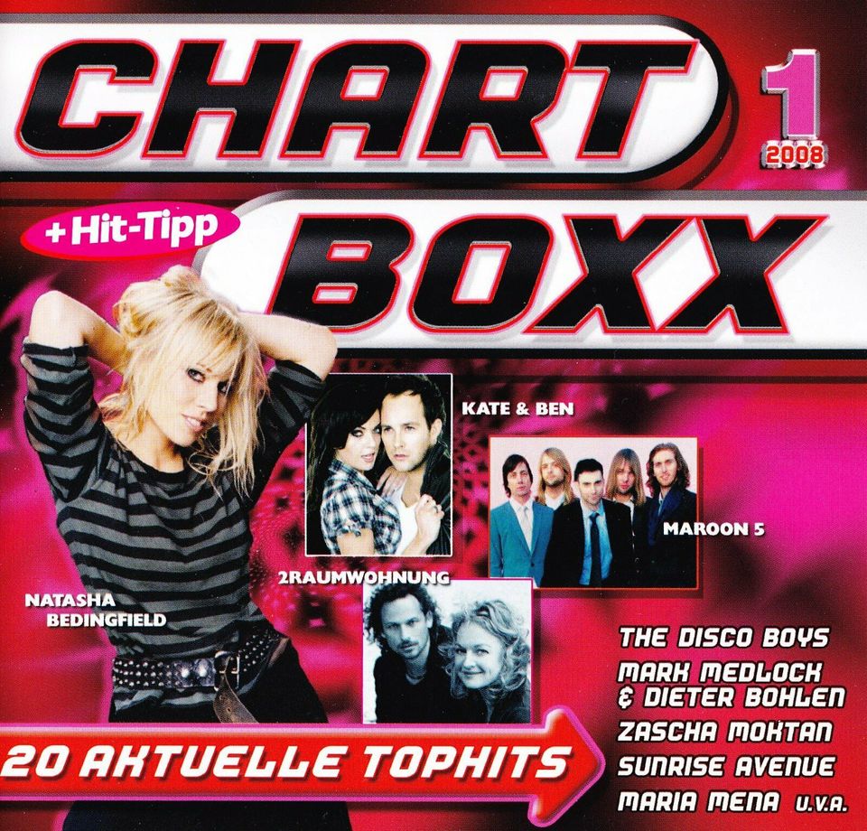 Top 13 Music-Club Chart Boxx-(20 aktuelle Tophits) 2008 (8CDs) in Meppen