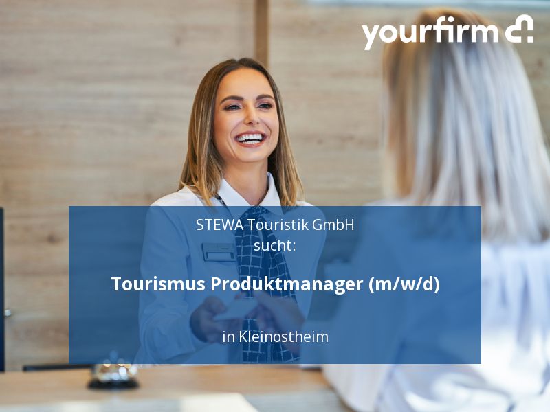 Tourismus Produktmanager (m/w/d) | Kleinostheim in Kleinostheim