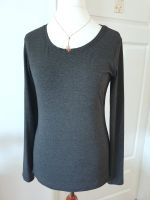 ❤ OPUS Langarm Shirt Smilla Longsleeve anthrazit Gr. 40 Schwerin - Krebsförden Vorschau