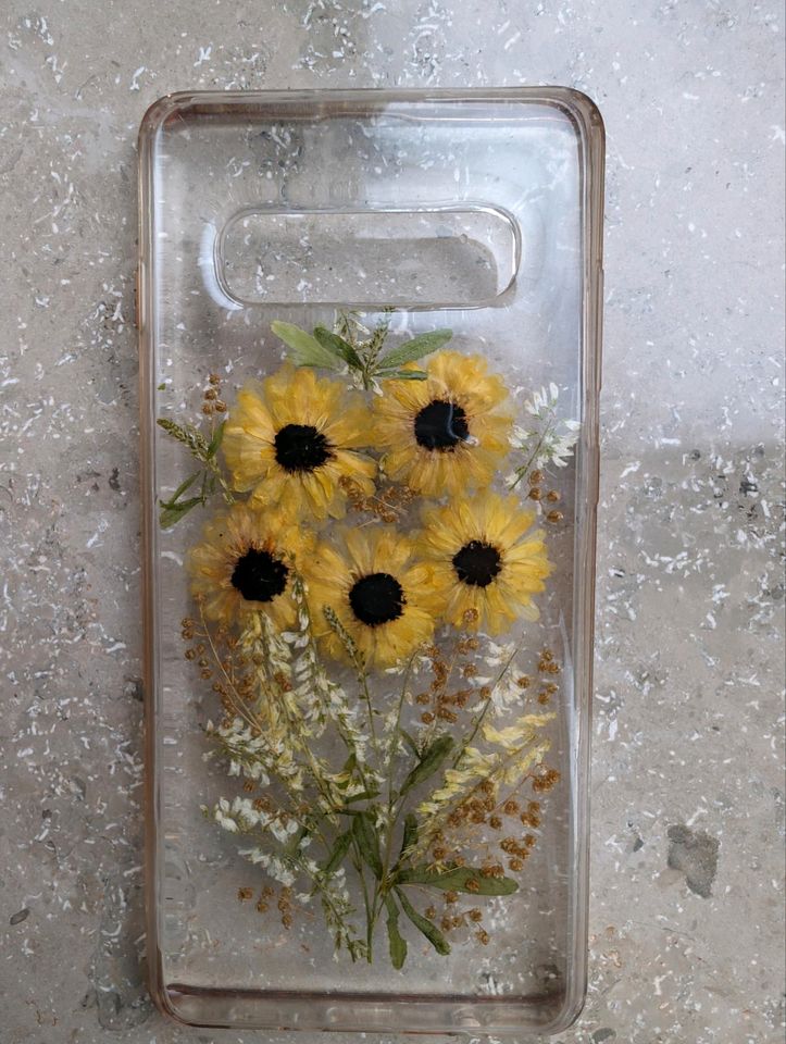 Handyhülle gepresste Blumen für Samsung S10 plus in Dresden