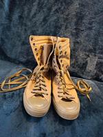 Converse Chucks Beige Braun high top 12 Loch Schuhe Niedersachsen - Nordenham Vorschau