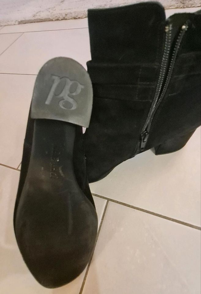 Paul Green Leder Stiefelette Damen Größe 7 (41) in Rheinstetten