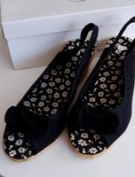 Wedges / Peeptoes  Slingpumps Keilabsatz   Gr. 37 Hessen - Rodgau Vorschau