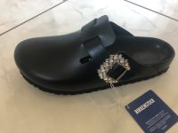 Birkenstock Boston Manolo Blahnik, 39, neu, Leder, schwarz Niedersachsen - Peine Vorschau