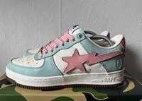 A Bathing Ape Bape Bapesta Sneaker Pink / Blue Gr. 43 / US 9.5 Hessen - Hanau Vorschau