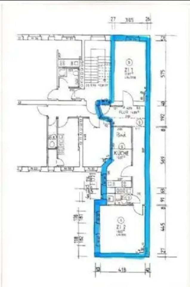 Anfragestopp!! Nachmieter gesucht 2 Zimmer Altbau F-Hain in Berlin