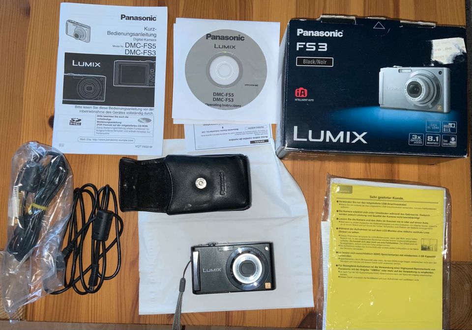 Panasonic Lumix FS3 OVP in Münster