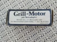 Grill Motor mit Netzadapter oder 1,5V Monozelle Baden-Württemberg - Adelsheim Vorschau