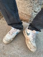 Sneaker Nike Air Force One Stallschuhe getragene Schuhe Baden-Württemberg - Karlsruhe Vorschau