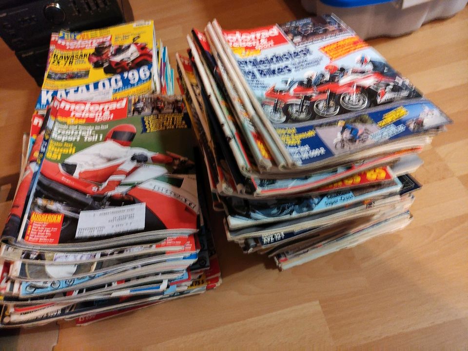 Zeitschriften Motorrad Reisen und Sport ,alte Ausgaben in Hückelhoven