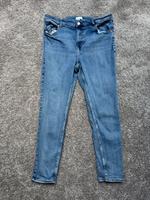 H&M Damen Jeans dunkelblau Größe 50 Damenhose Damenjeans Hessen - Schotten Vorschau