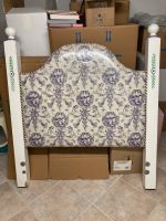 Barock Headboard Shabby Chic, Farmhouse Einzelbett Kopfteil 109cm Brandenburg - Ludwigsfelde Vorschau