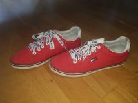 Tommy Jeans Sneaker Gr.38 rot mit Details Top Zustand Wuppertal - Elberfeld Vorschau