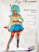 4 tlg. Karneval Kostüm Deluxe Clown mehrfarbig - Gr. S Niedersachsen - Melle Vorschau