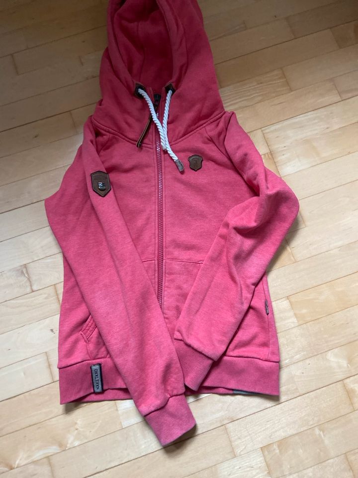 Sweatjacke Naketano M Korallenrot / Rosa Damen in Bayreuth