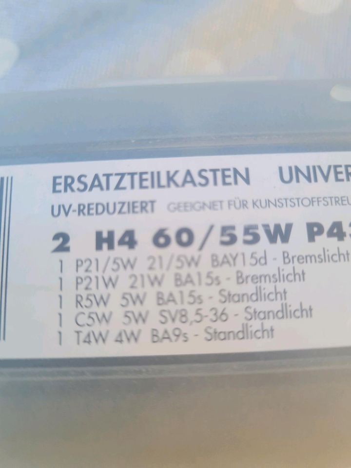 Ersatzglühlampenkasten Universal+ H7 Xenon Lampe zu verkaufen in Delitzsch