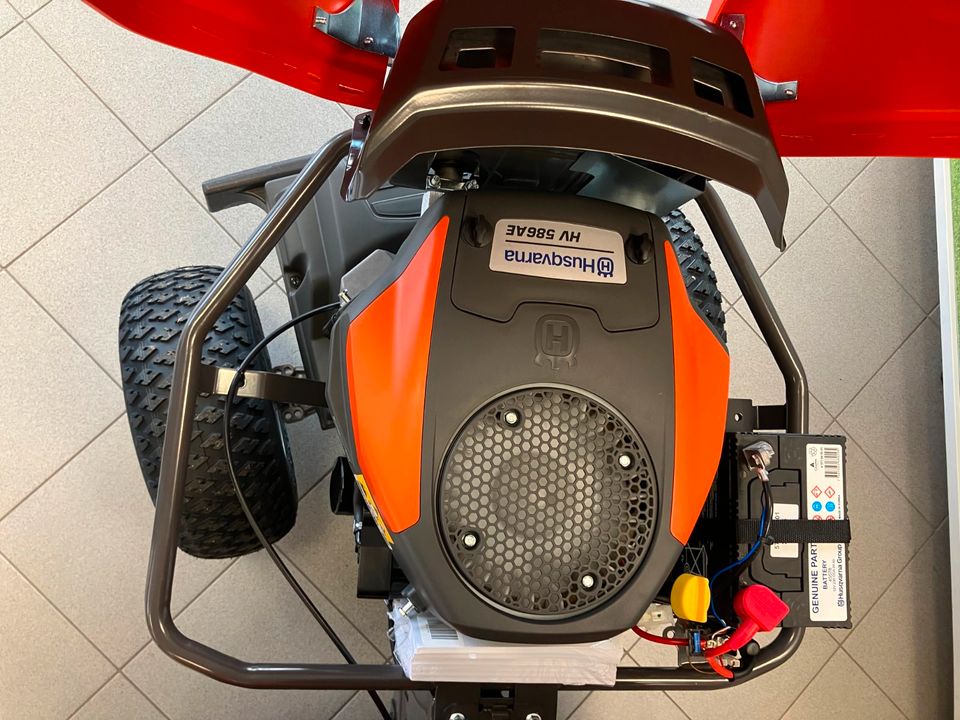 Husqvarna Rider 214 TC Mulcher Aufsitzmäher Traktor Rasenmäher in Bohmte