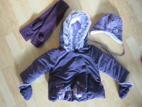 Winterjacke Set lila Mütze Schal Handschuhe Gr. 86 Rheinland-Pfalz - Winterborn Vorschau