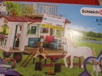 Schleich 42415 Bauwagen mit Pferd und Reiterin Baden-Württemberg - Hattenhofen Vorschau