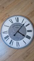 Uhr, Wanduhr Vintage, weiß grau Nordrhein-Westfalen - Hückelhoven Vorschau