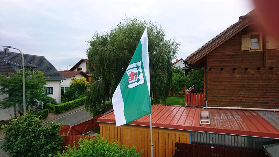 Flagge Fahne Höringen mit 6m Mast in Höringen