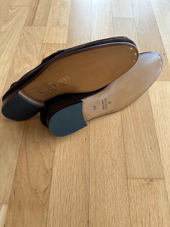 Gucci Loafer Mokassins braun Größe 6,5 / 40,5 NEU in Dortmund