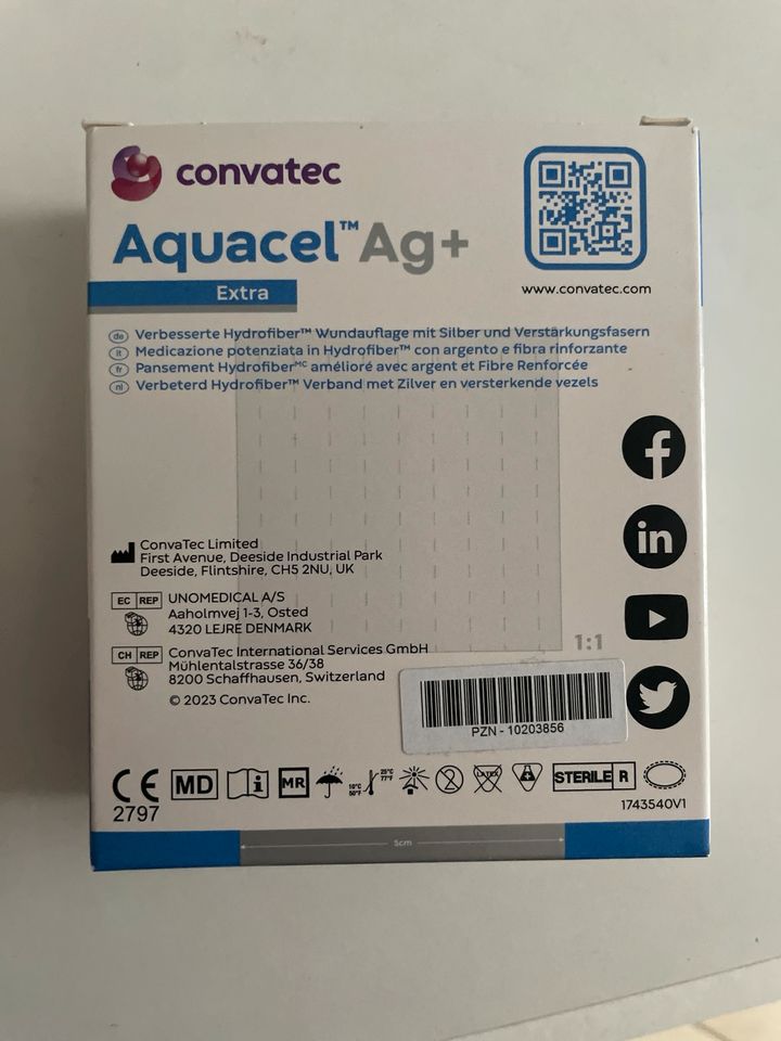 Aquacel Ag+ 5x5 in Delligsen