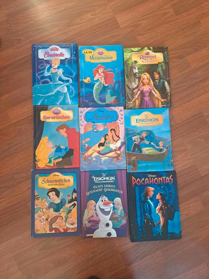 Disney Prinzessinnen Bücher Arielle Cinderella Schneewittchen in Wilhelmshaven