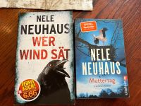 Nele Neuhaus 2 Bücher ein Preis Muttertag und Wer Wind sät Berlin - Pankow Vorschau