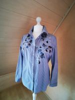 Damen Bluse langer Arm Gr. 46 in Blau Nordrhein-Westfalen - Solingen Vorschau